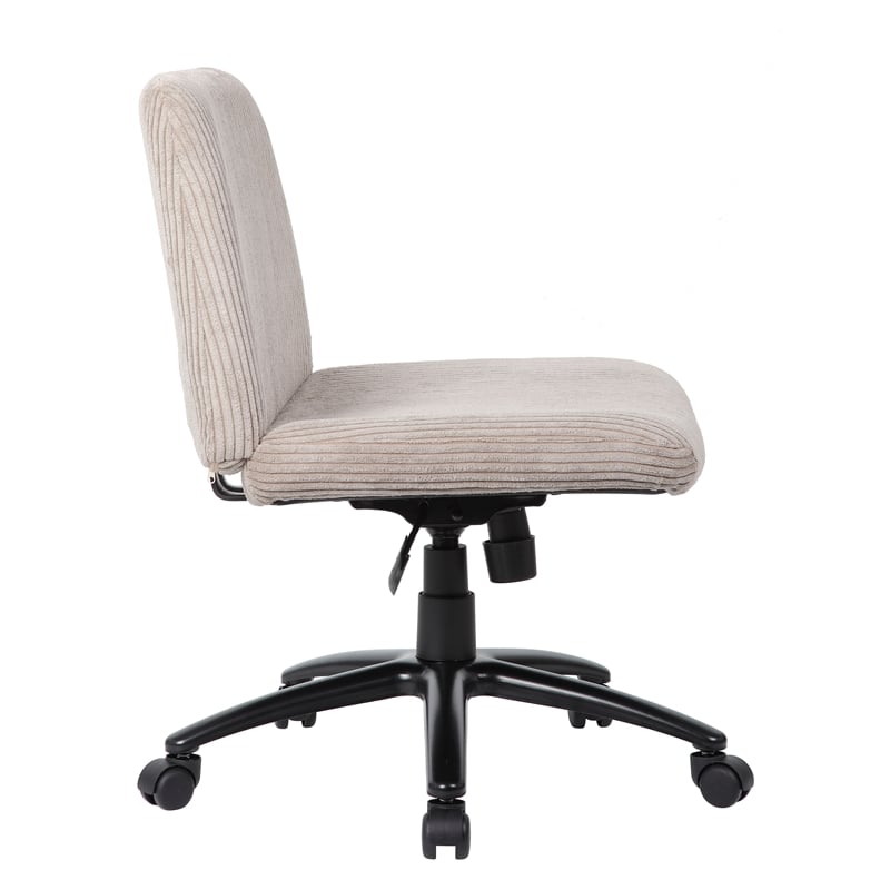 Boss Office Products Criss Cross Desk Chair in Beige