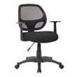 Boss Office Products Mesh Fabric Seat Cover in Black