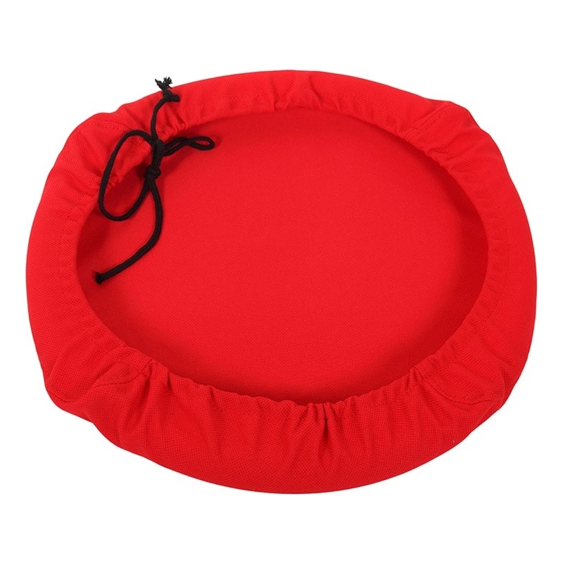 Boss Office Products Mesh Fabric Seat Cover in Red