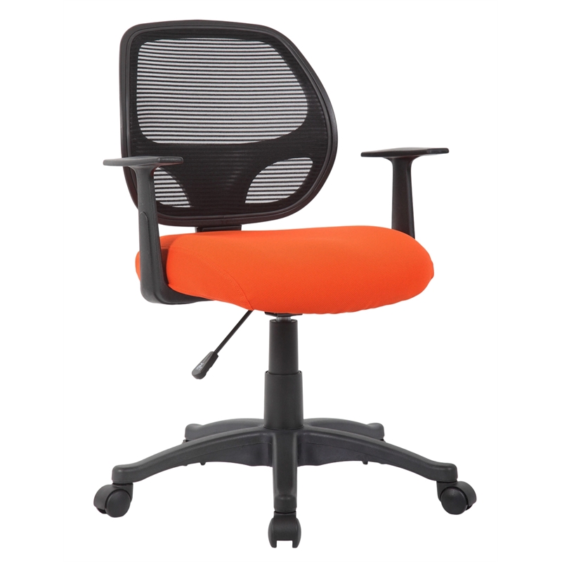Boss Office Products Mesh Fabric Seat Cover in Orange