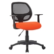 Boss Office Products Mesh Fabric Seat Cover in Orange