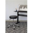 Boss Office Products Be Well Vinyl Medical Stool in Black
