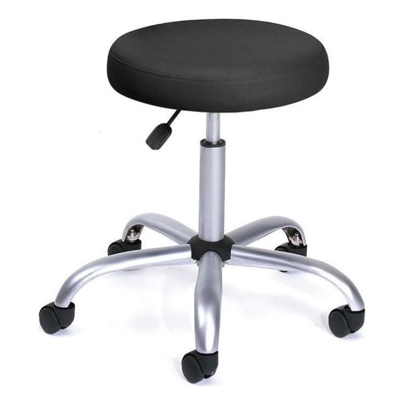 Medical Stool Doctor Dentist Doctors Office Chair Adjustable Black Caressoft 