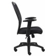 Boss Office Budget Mesh Back Fabric Adjustable Task Office Chair in Black
