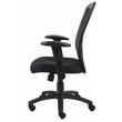 Boss Office Budget Mesh Back Fabric Adjustable Task Office Chair in Black