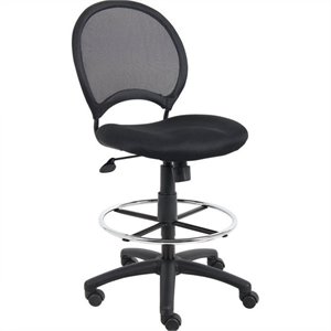 boss office mesh drafting chair