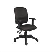 Boss Deluxe Posture Chair w/ Adjustable Arms - B316, Office Task Chairs