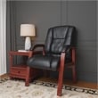 Boss Office Products Mid Back Wooded Guest Chair