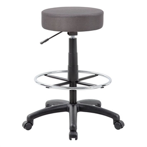 boss office products the dot drafting chair charcoal grey