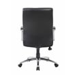 Boss Office LeatherPlus Executive Office Chair in Black