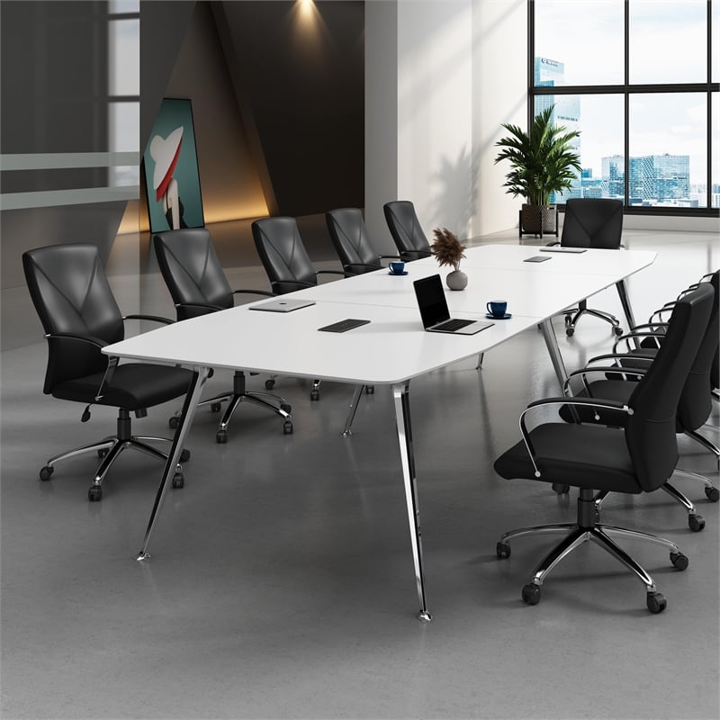 Boss Office LeatherPlus Executive Office Chair in Black
