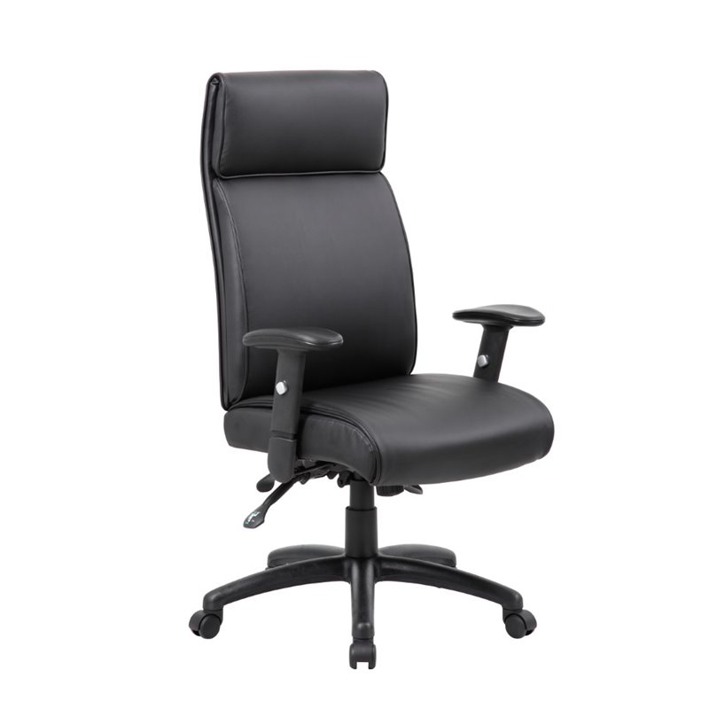 Multi Function Executive High Back Office Chair In Black B710 Bk Multi Function Executive High Back Office Chair In Black