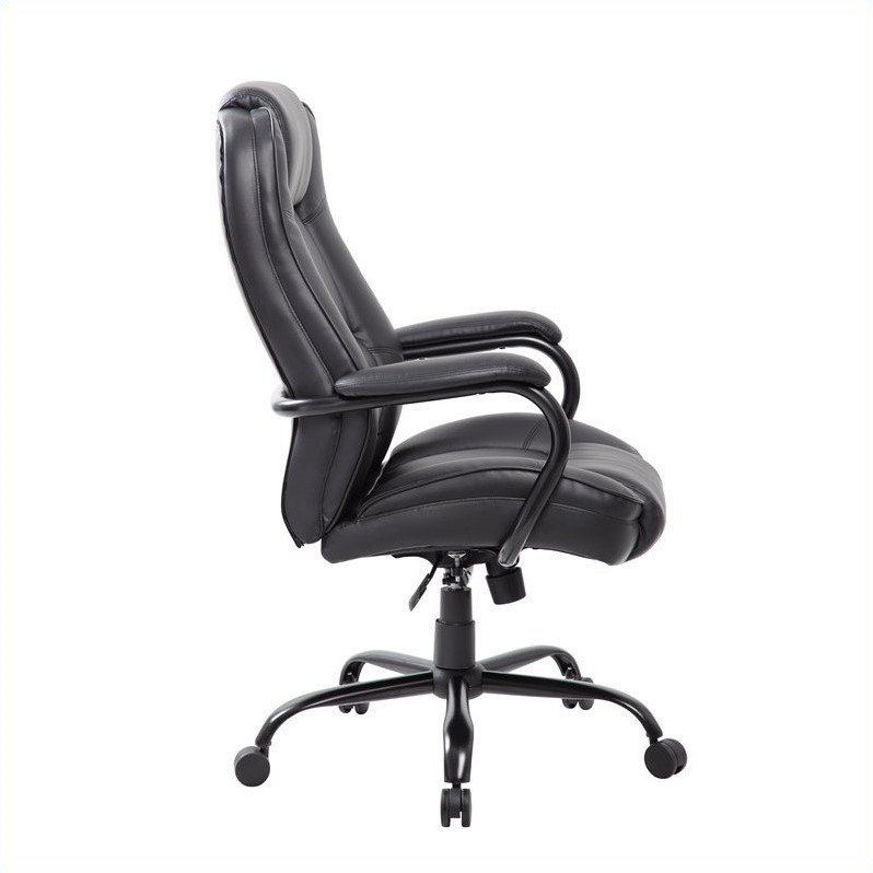 Boss Office Heavy Duty Executive Office Chair in Black