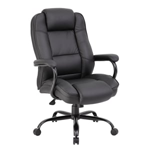 Boss Office Heavy Duty Executive Office Chair in Black