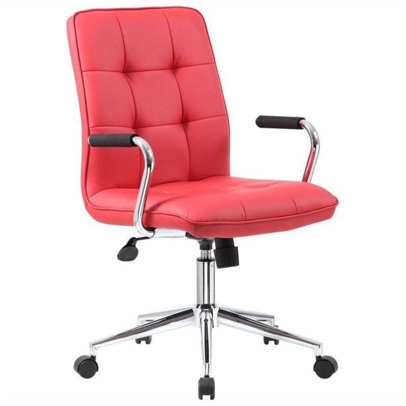 Boss Office Products Fabric Deluxe Posture Task Chair With Loop