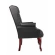 Boss Office Products Guest Office Accent Chair in Black