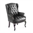 Boss Office Products Guest Office Accent Chair in Black