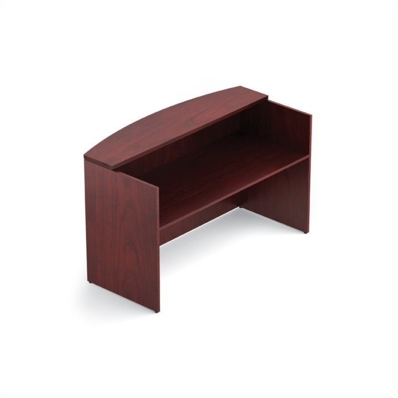 Offices To Go 72 Reception Desk Shell In Cordovan Vf7230rds Cch