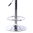 Armen Living Java Modern Faux Leather Upholstered Bar Stool in Cream
