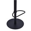 Armen Living Zuma Metal Adjustable Swivel Bar Stool in Vintage Coffee