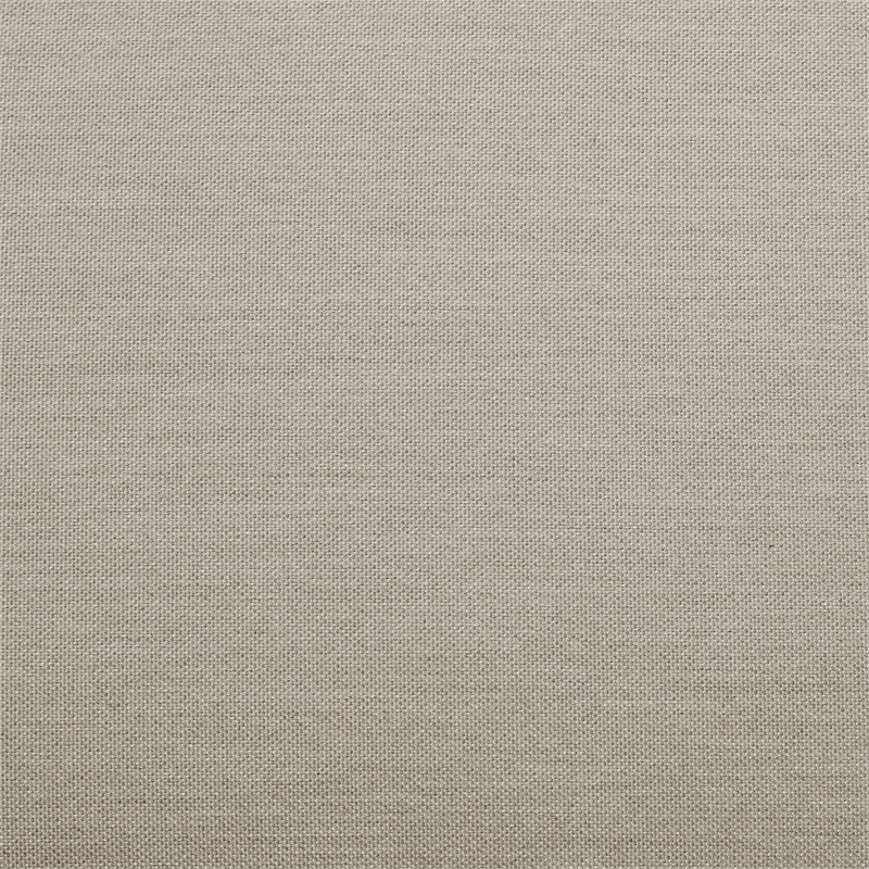 Armen Living Nofi Fabric & Metal Patio Dining Chair in Taupe/Charcoal (Set of 2)