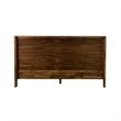 Armen Living Cusco Modern Wood Platform Queen Bed in Acacia Brown