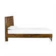 Armen Living Cusco Modern Wood Platform Queen Bed in Acacia Brown