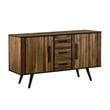 Armen Living Cusco Modern Wood Buffet Cabinet in Acacia Brown