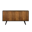Armen Living Cusco Modern Wood Buffet Cabinet in Acacia Brown