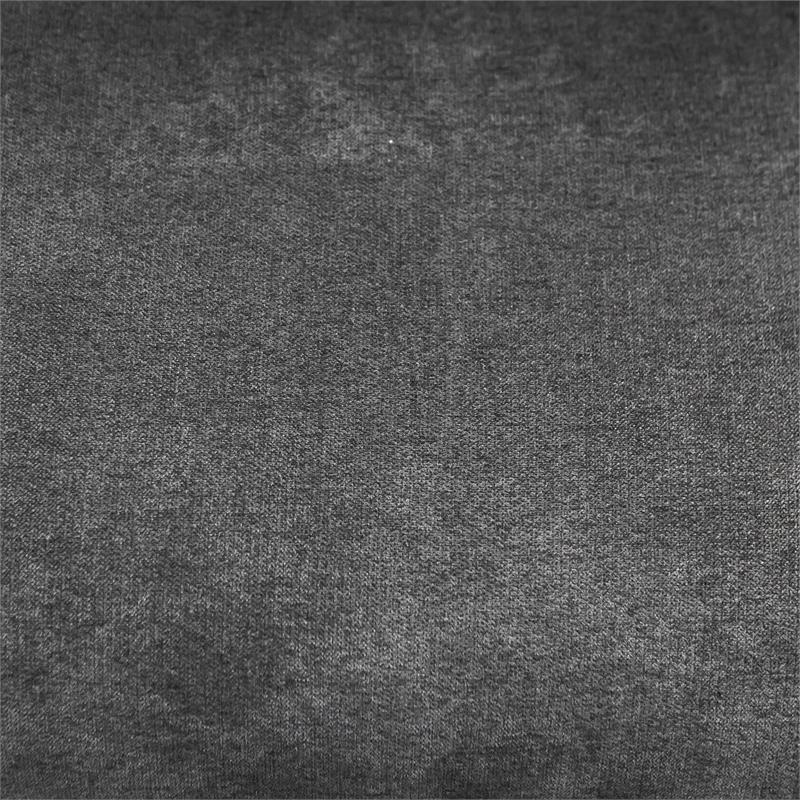 Armen Living Alana Upholstered Fabric & Wood Dining Chair in Charcoal (Set of 2)