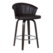 Armen Living Ashley Modern Faux Leather 30