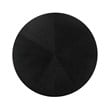 Armen Living Cirque Rowan 5-Piece Wood Dining Table and Chair Set in Black/Gray