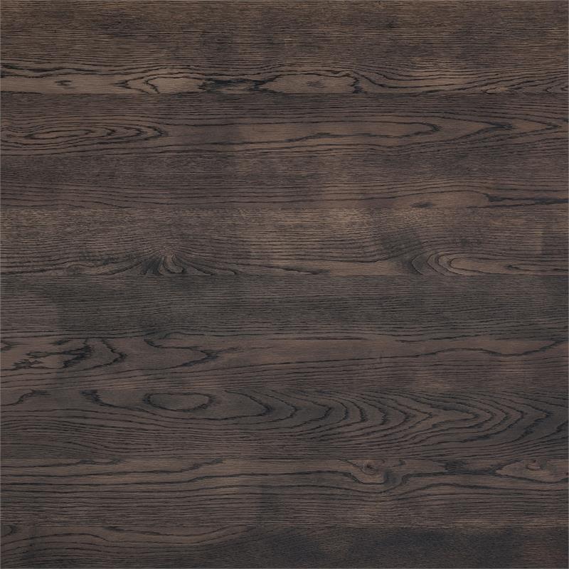 Armen Living Nevada Contemporary Wood Dining Table in Smoke Espresso