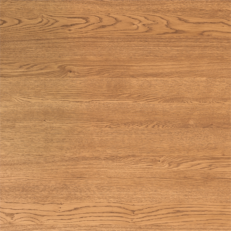 Armen Living Nevada 2-Piece Wood Dining Table and Sideboard in Brown/Black