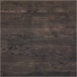 Armen Living Nevada Modern Wood 2PC Set Dining Table and Sideboard in Dark Brown
