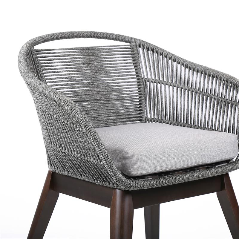 Tutti Frutti Indoor Outdoor Dining Chair in Dark Eucalyptus Wood
