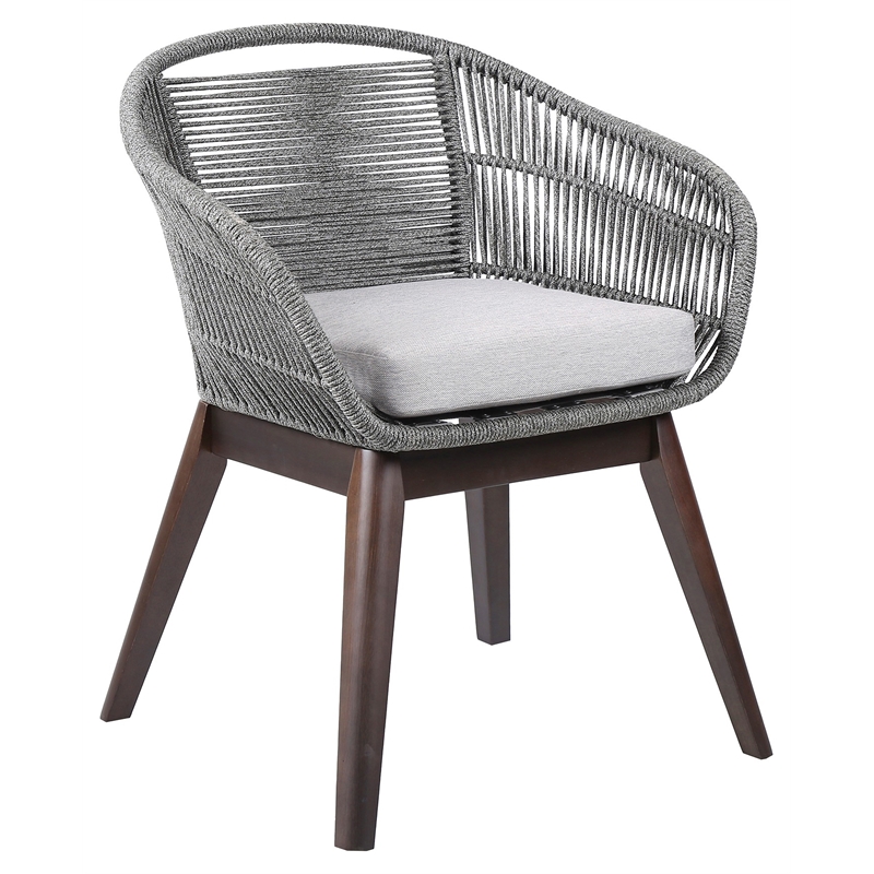 Tutti Frutti Indoor Outdoor Dining Chair in Dark Eucalyptus Wood