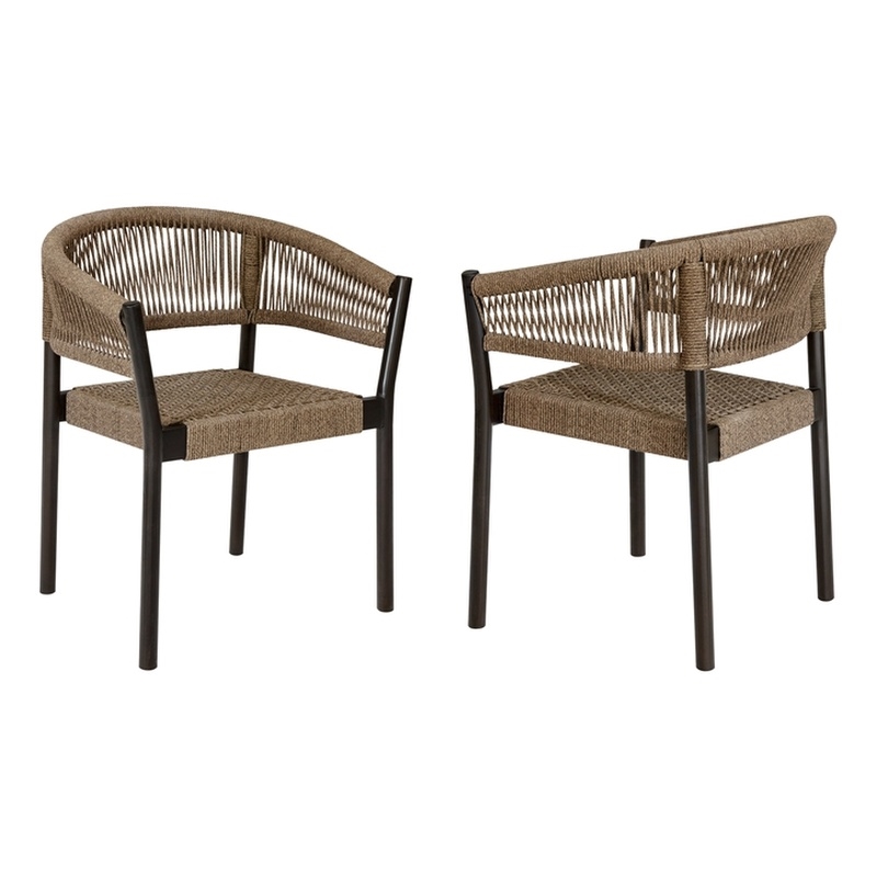 Doris Indoor Outdoor Dining Chairs - Set of 2