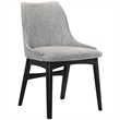 Armen Living Westmont and Azalea 5-Piece Modern Wood Dining Set in Black/Gray
