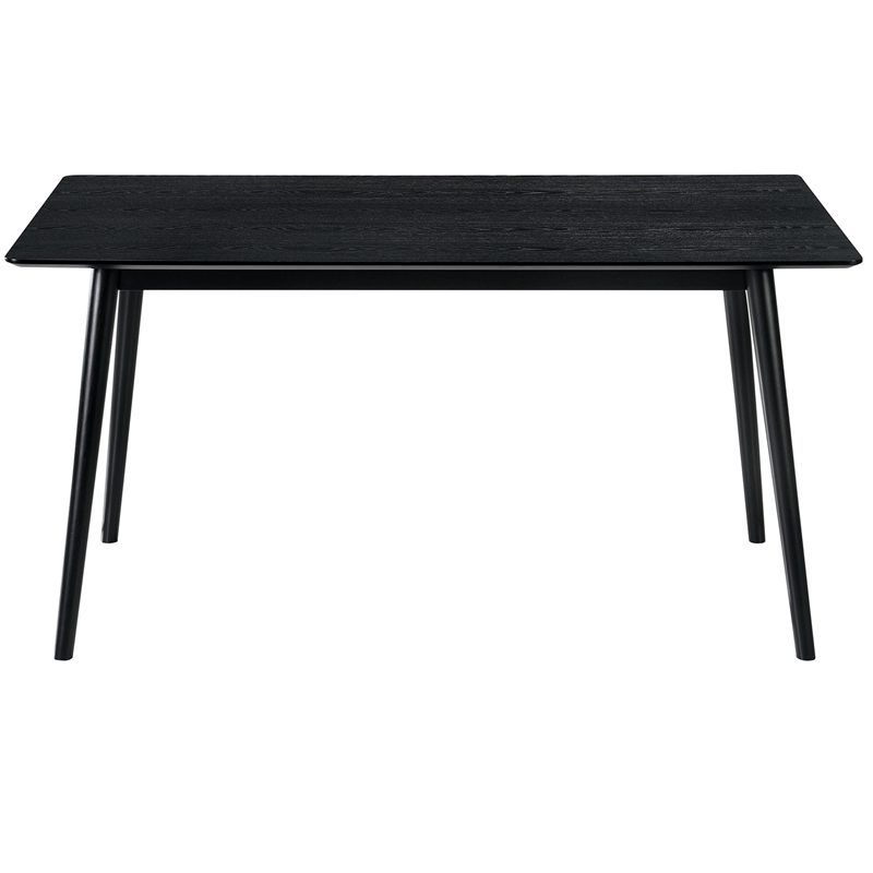 Armen Living Westmont and Azalea 5-Piece Modern Wood Dining Set in Black/Gray