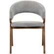Armen Living Westmont and Talulah 5-Piece Modern Wood Dining Set in Gray/Brown