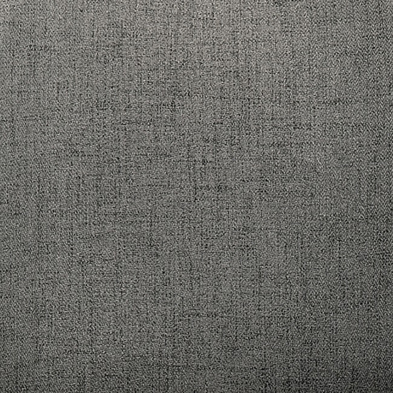 Armen Living Arcadia and Juno 5-Piece Fabric/Wood Dining Set in Charcoal/Walnut