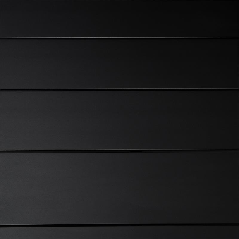 Armen Living Cayman Aluminum Outdoor Rectangular Dining Table in Gray