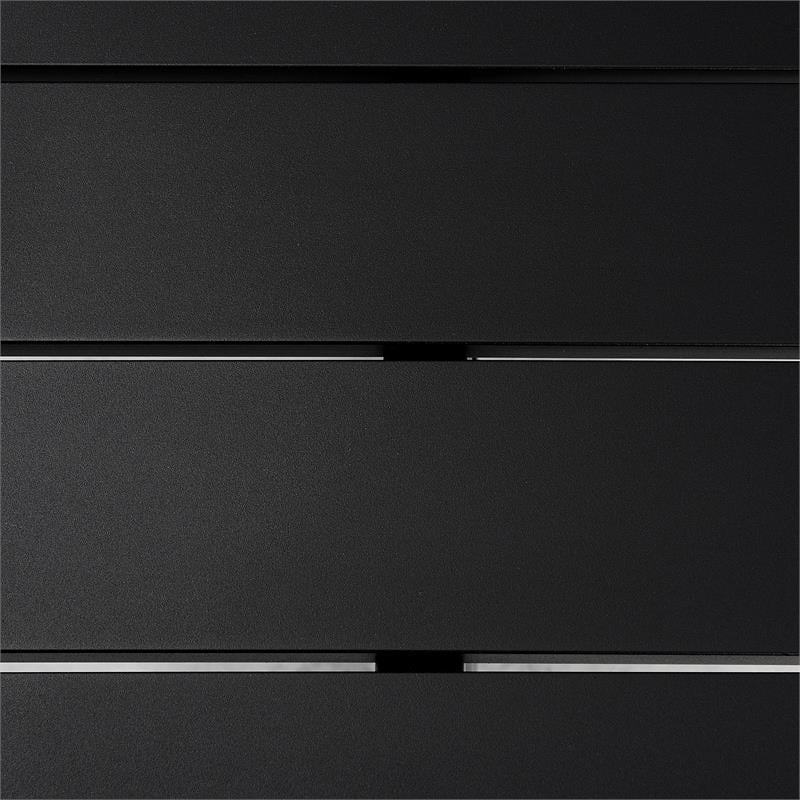 Cayman Outdoor Patio Round Dining Table in Aluminum