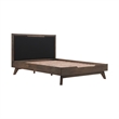 Armen Living Astoria 3-Piece Modern Wood Queen Bedroom Set in Brown