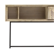 Armen Living Peridot 1-Drawer Modern Wood Console Table in Natural