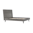 Armen Living Makena 3-Piece Modern Wood King Bedroom Set in Natural
