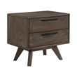 Armen Living Astoria 3-Piece Modern Wood King Bedroom Set in Brown