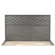 Armen Living Makena Modern Wood Queen Platform Bed Frame in Gray