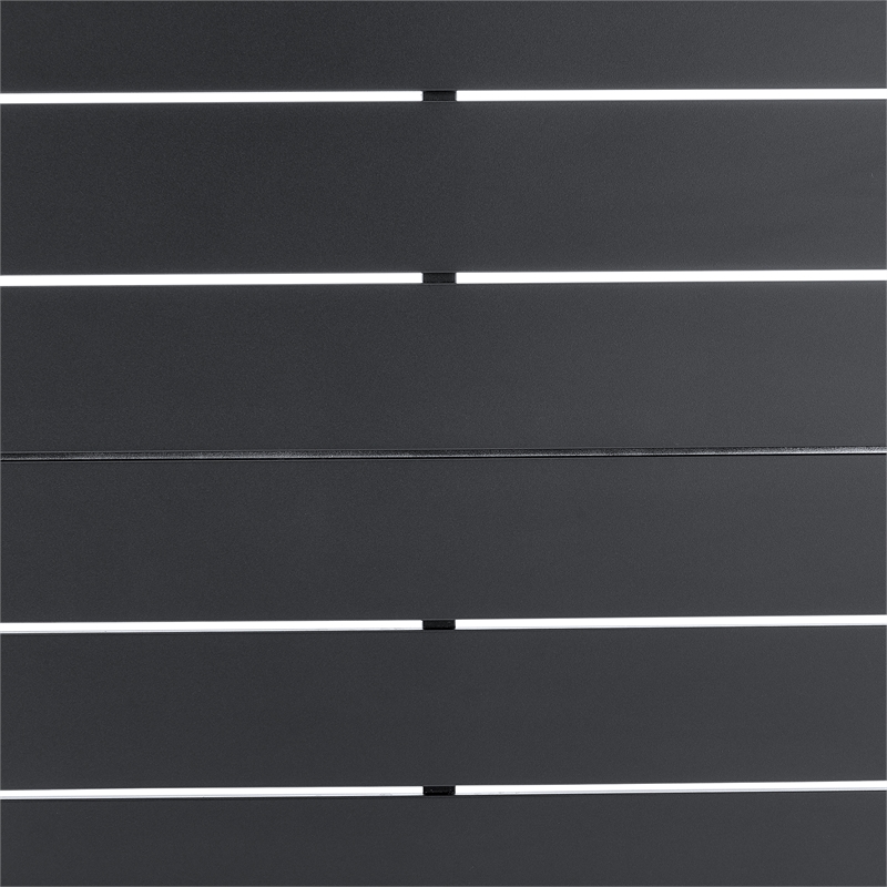 Armen Living Argiope 3PC Aluminum Patio Outdoor Swivel Seating Set in Dark Gray